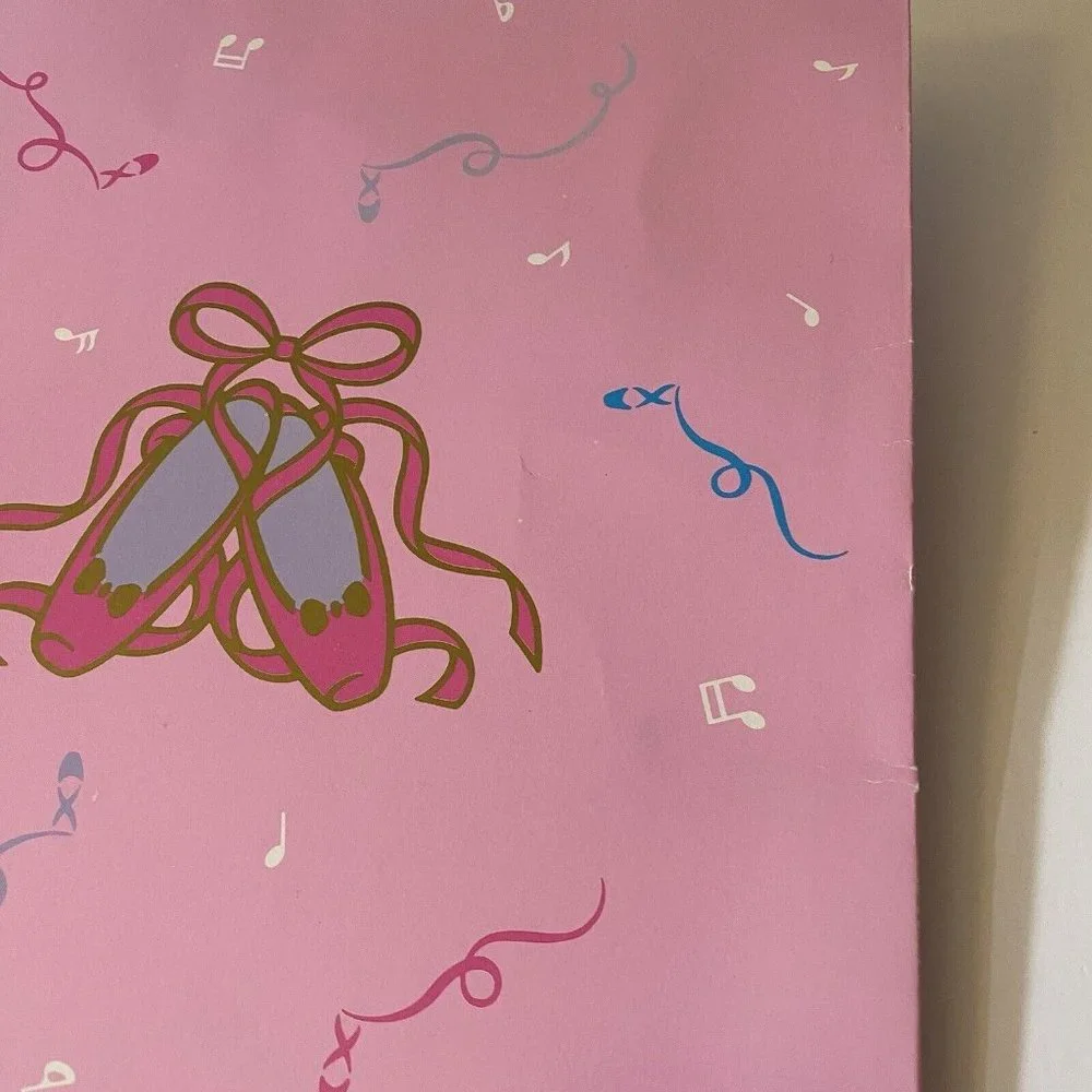 Vintage Sanrio 1989 Folder Petit Plie Ballet Slippers Pocket Portfolio